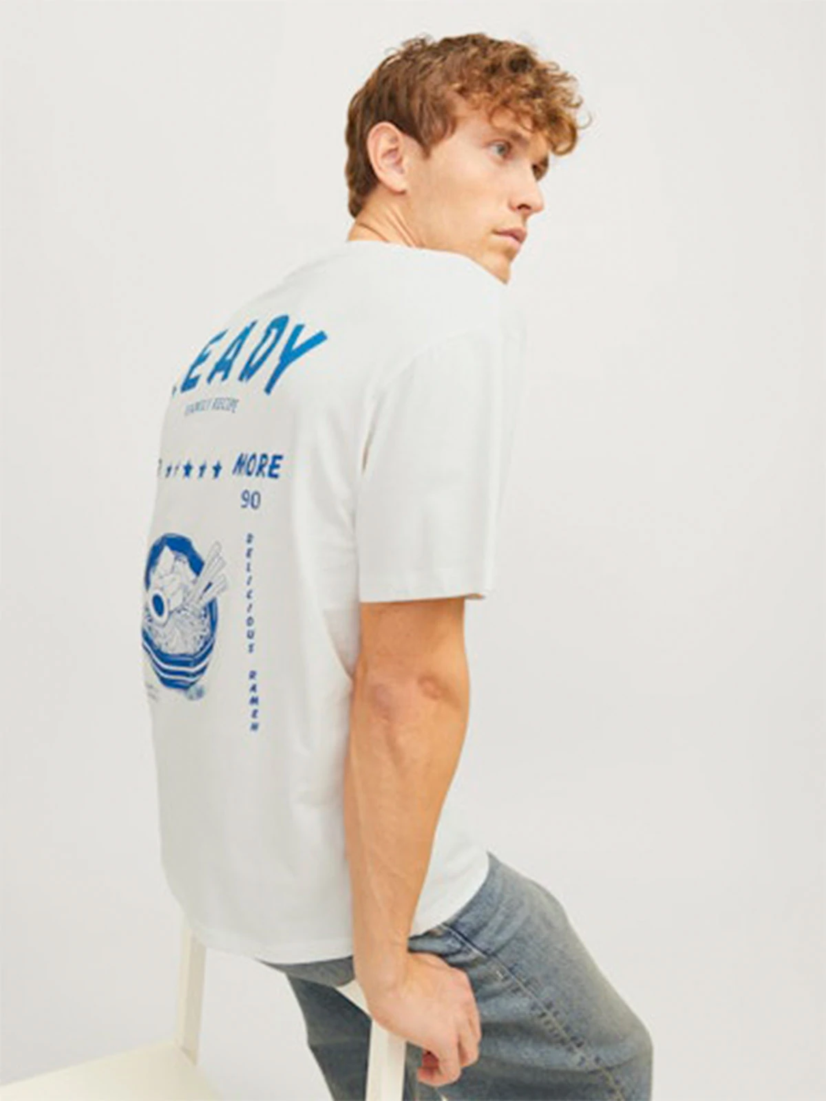 POLERA HOMBRE JACK & JONES ALGODÓN MANGA CORTA - 2