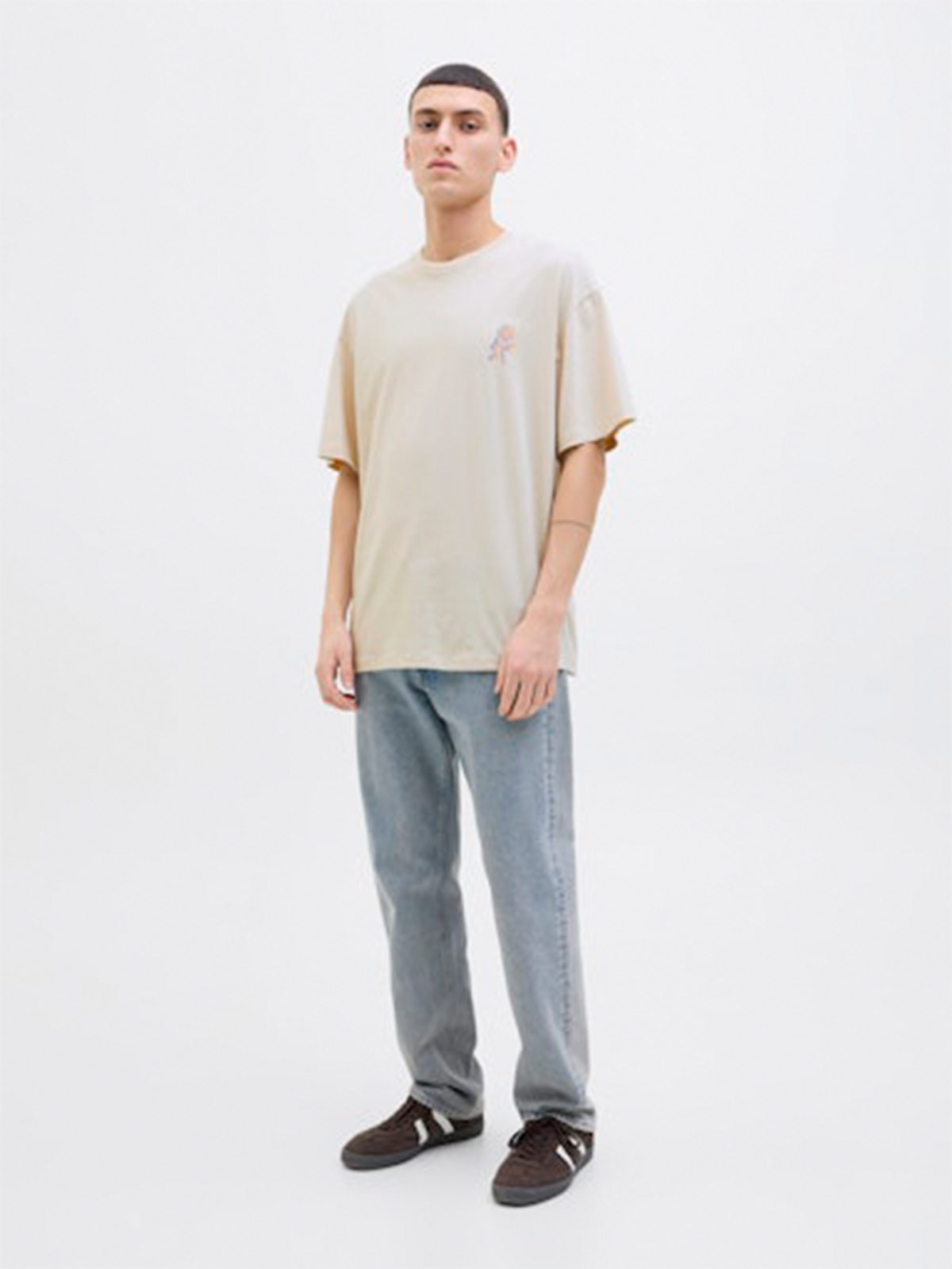POLERA HOMBRE JACK & JONES ALGODÓN MANGA CORTA - 3