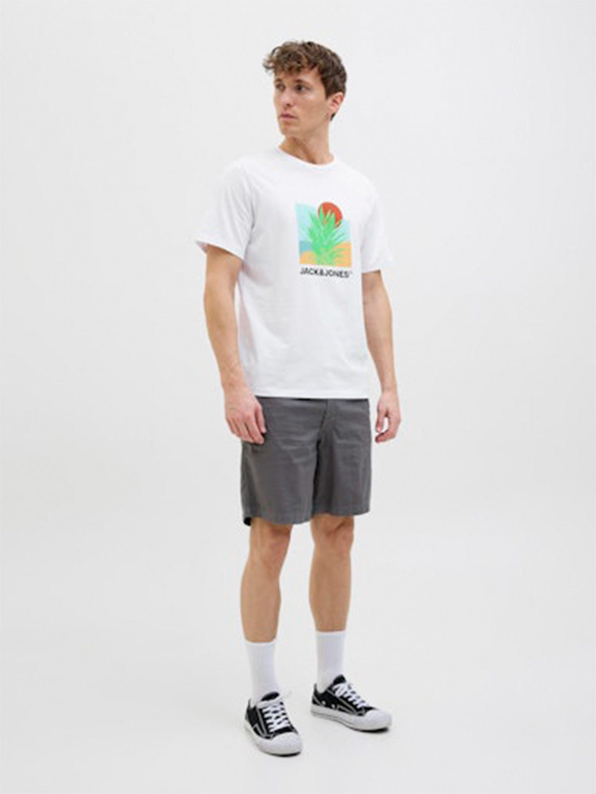 POLERA HOMBRE JACK & JONES ALGODÓN MANGA CORTA - 2
