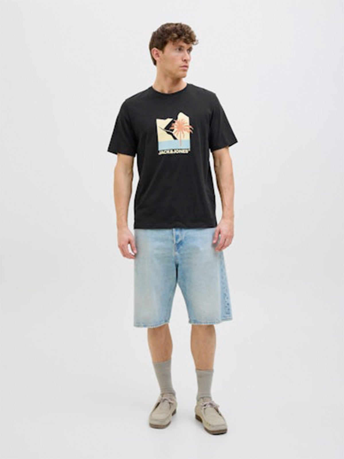 POLERA HOMBRE JACK & JONES ALGODÓN MANGA CORTA - 3