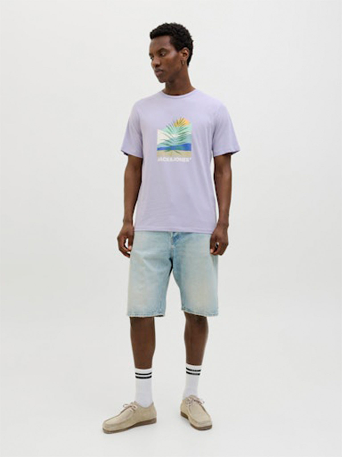 POLERA HOMBRE JACK & JONES ALGODÓN MANGA CORTA - 5