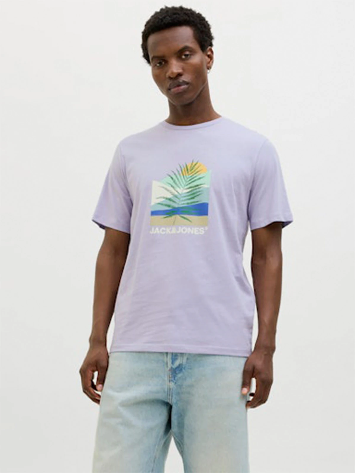 POLERA HOMBRE JACK & JONES ALGODÓN MANGA CORTA - 1