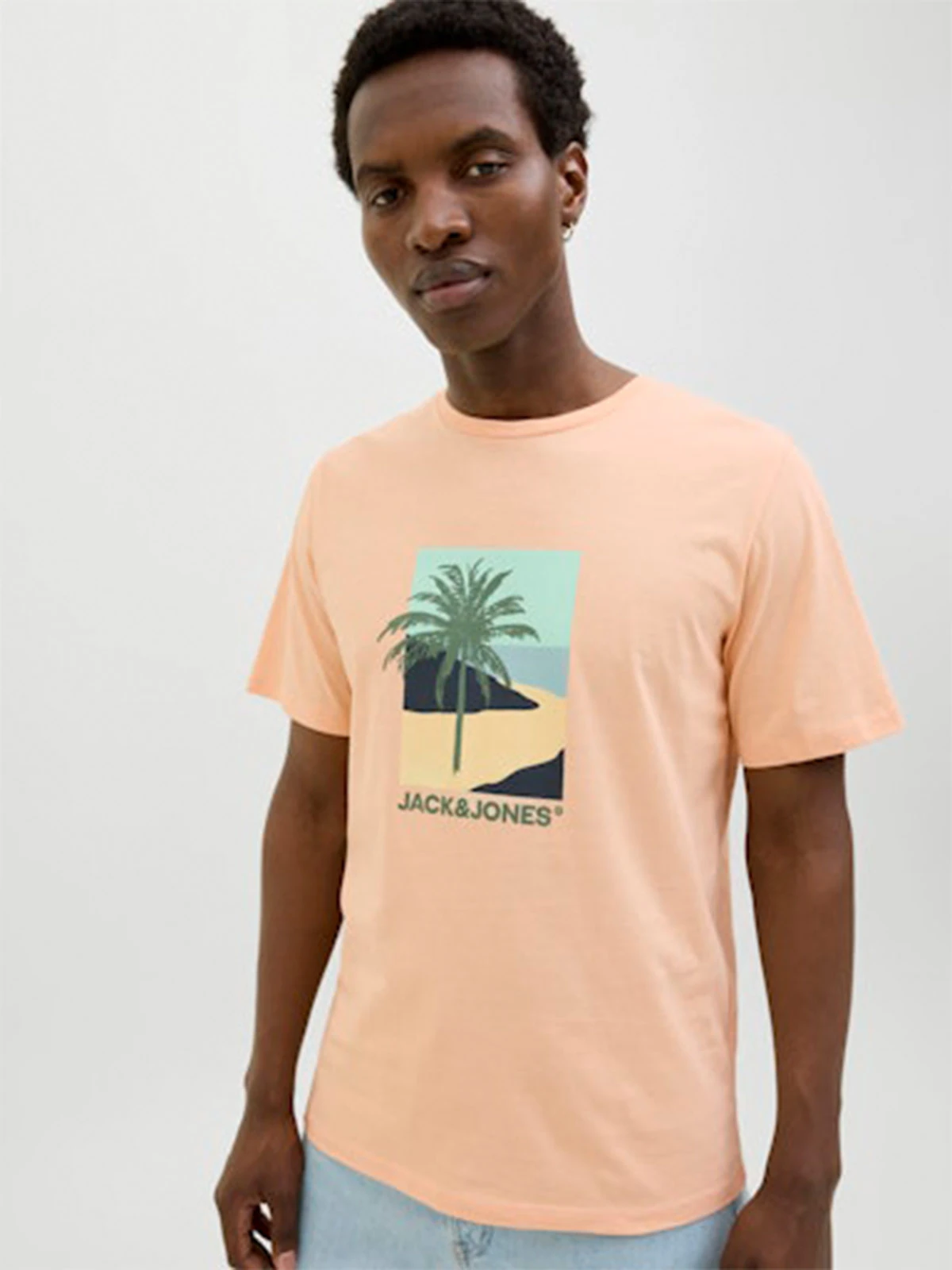 POLERA HOMBRE JACK & JONES ALGODÓN MANGA CORTA - 2