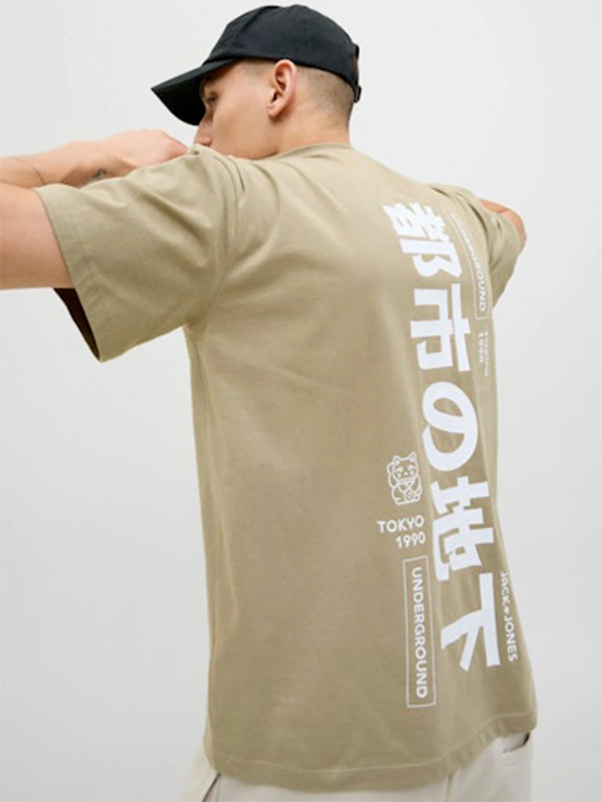 POLERA HOMBRE JACK & JONES ALGODÓN MANGA CORTA - 2
