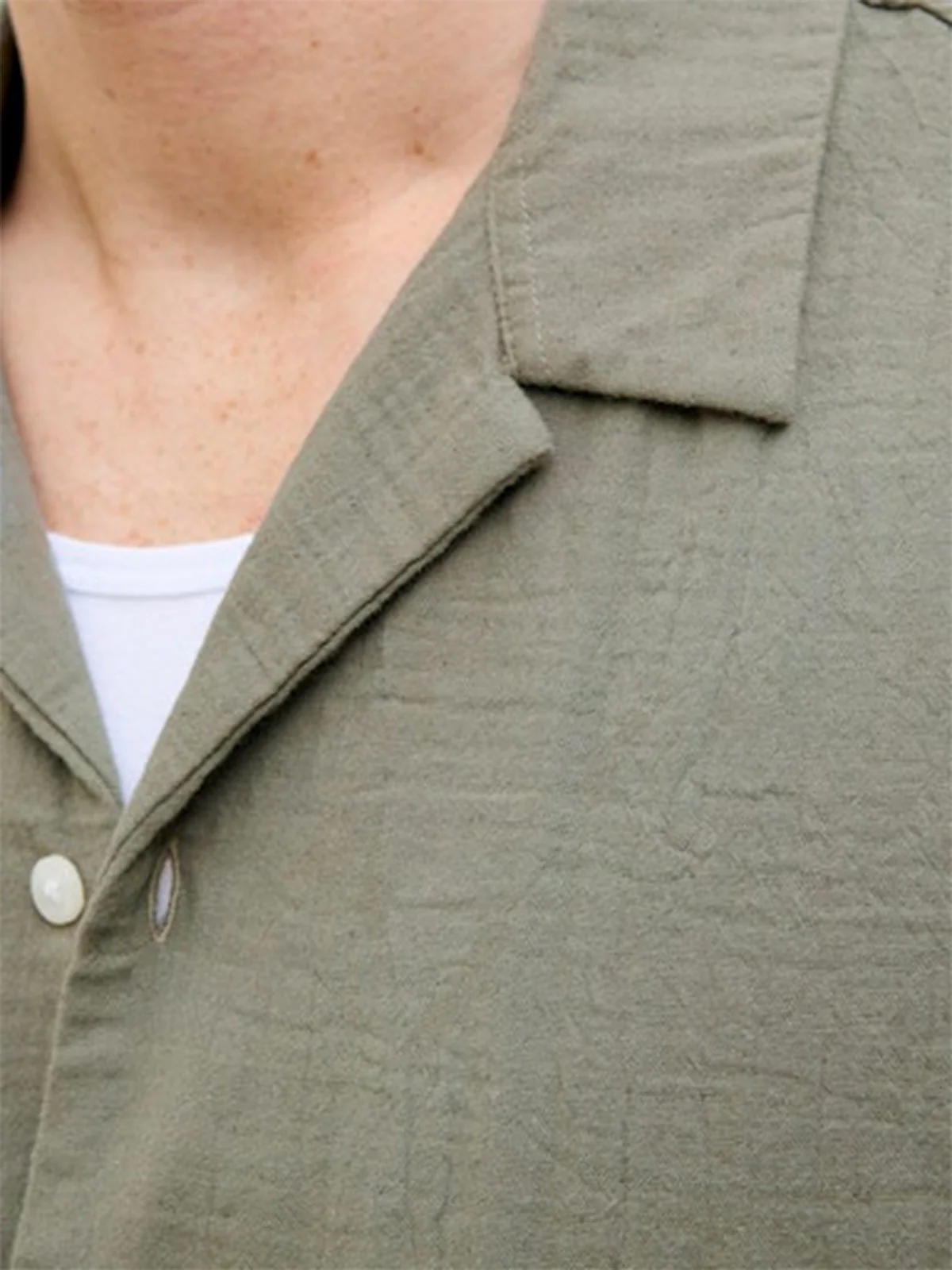 CAMISA HOMBRE JACK & JONES ALGODÓN MANGA CORTA - 3