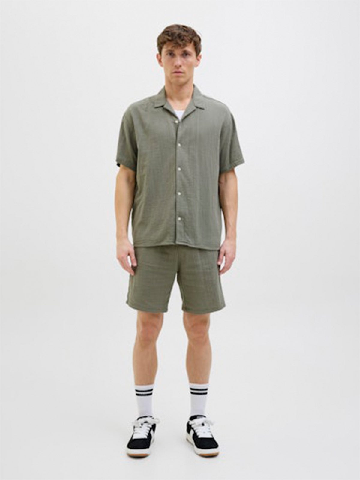 CAMISA HOMBRE JACK & JONES ALGODÓN MANGA CORTA - 5