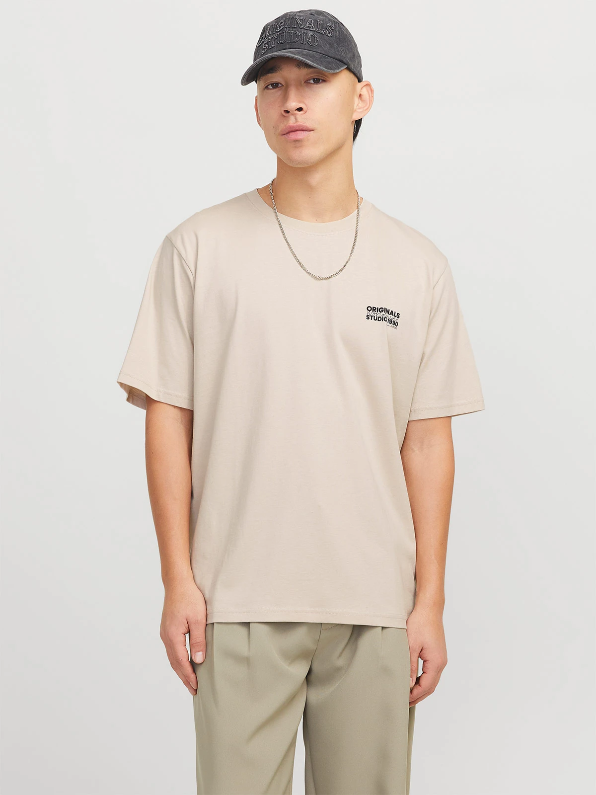 POLERA HOMBRE JACK & JONES ALGODÓN MANGA CORTA - 1