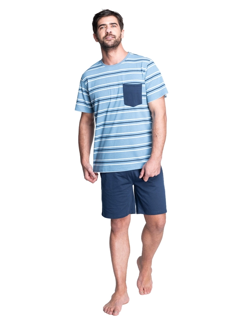 PIJAMA HOMBRE REGATTA ALGODÓN  - 4
