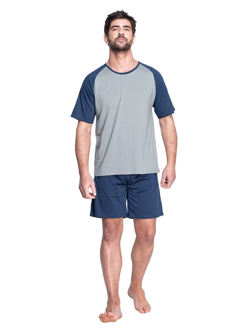 PIJAMA HOMBRE TOP ALGODÓN  - 1