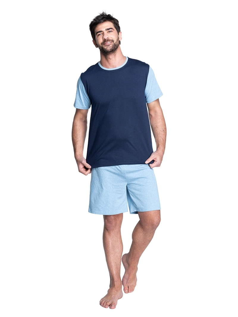 PIJAMA HOMBRE TOP ALGODÓN  - 4