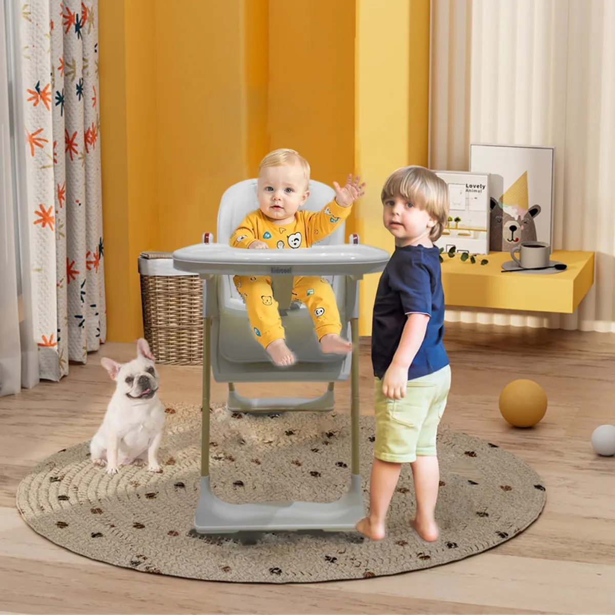 SILLA DE COMER PARIS BLANCO 5 EN 1 - 6