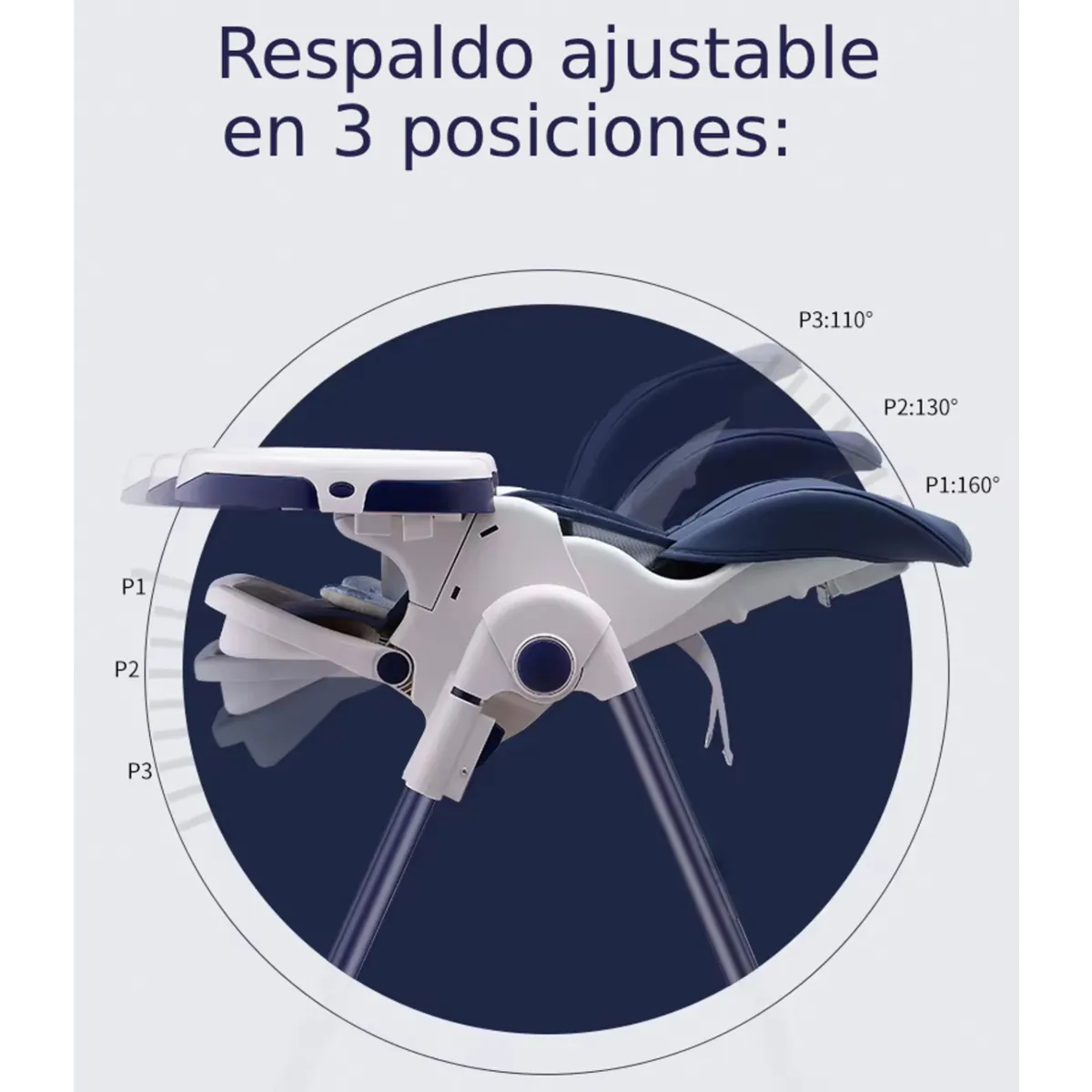 SILLA DE COMER VANCOUVER AZUL 5 EN 1 - 6