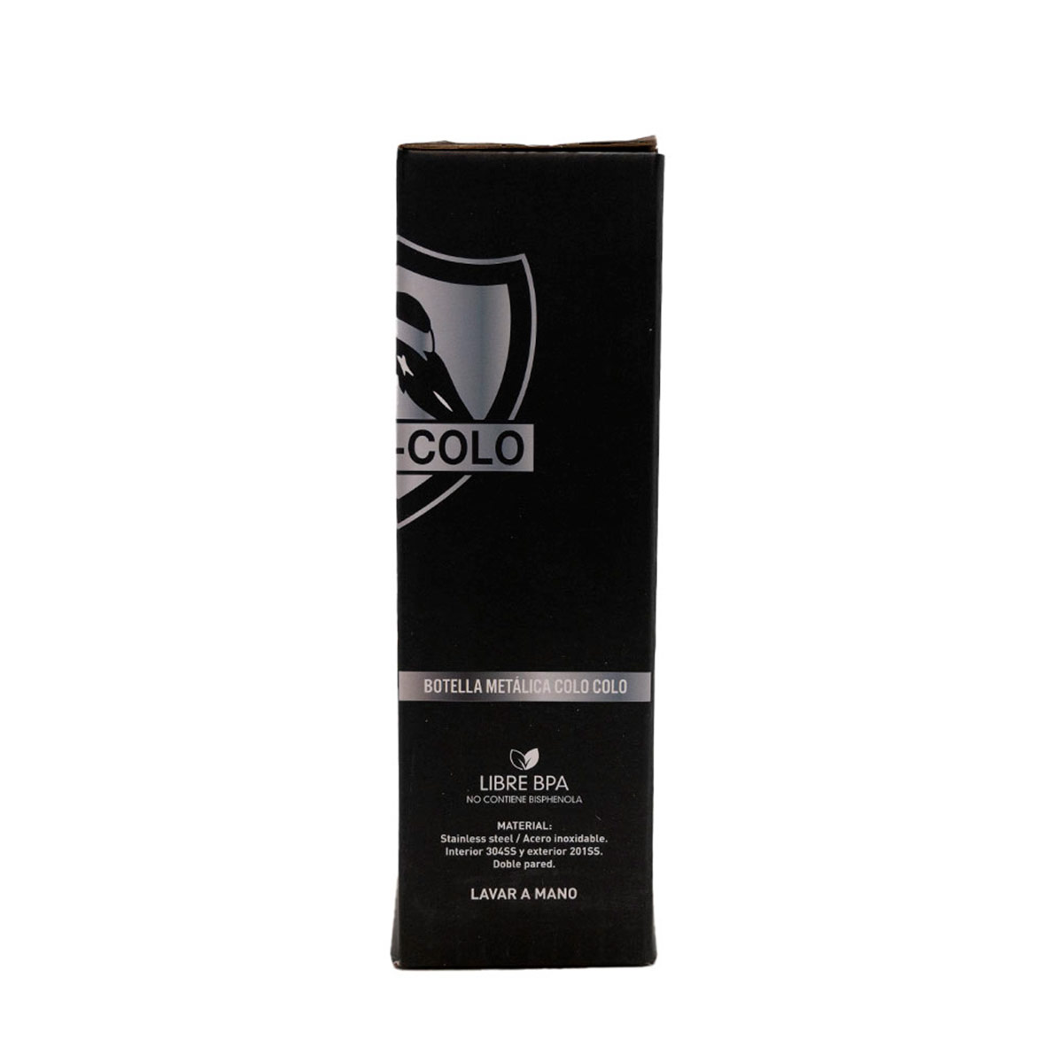 BOTELLA METÁLICA KEEP COLO-COLO 600 ML NEGRO - 3