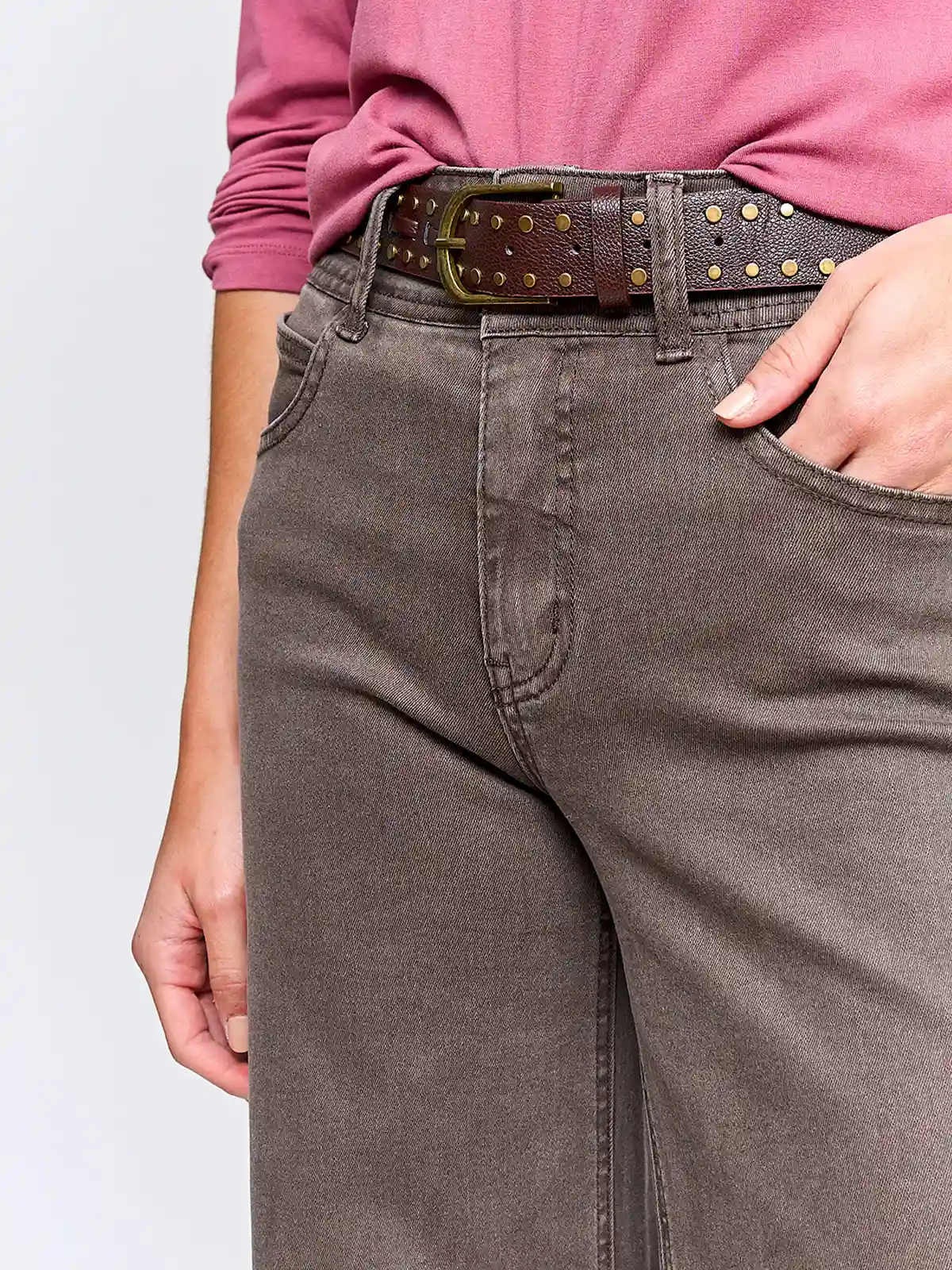 PANTALÓN MUJER TATIENNE ALGODÓN WIDE LEG - 4
