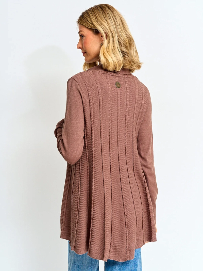CARDIGAN MUJER TATIENNE TRENZAS - 2