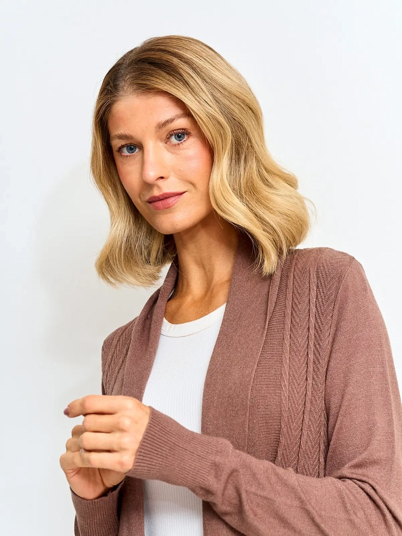 CARDIGAN MUJER TATIENNE TRENZAS - 3