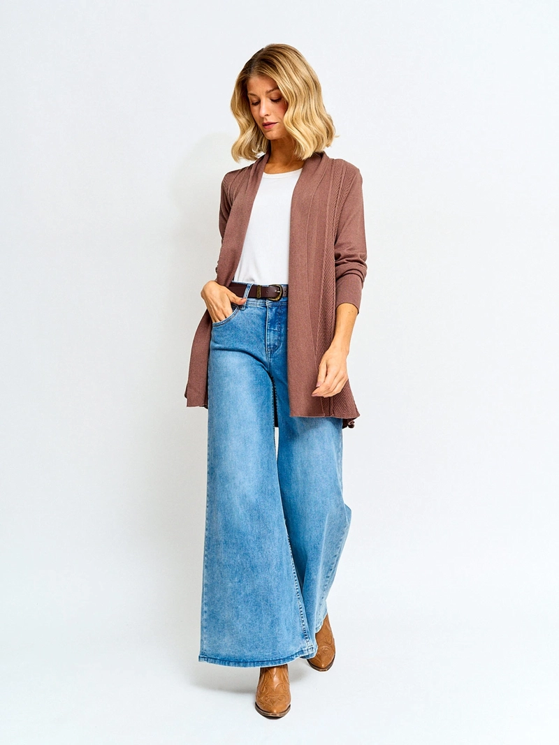 CARDIGAN MUJER TATIENNE TRENZAS - 4