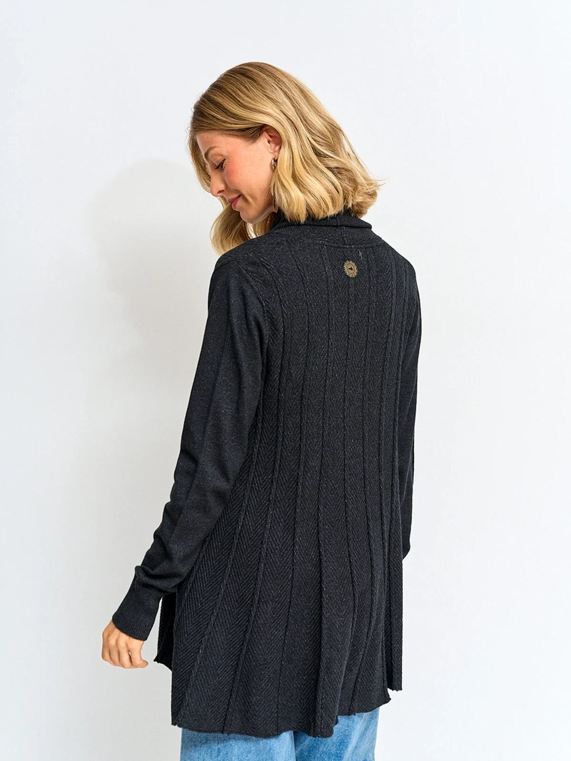 CARDIGAN MUJER TATIENNE TRENZAS - 2