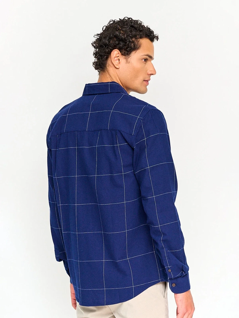 CAMISA HOMBRE PEPE JEANS ALGODÓN MANGA LARGA LÍNEAS - 2