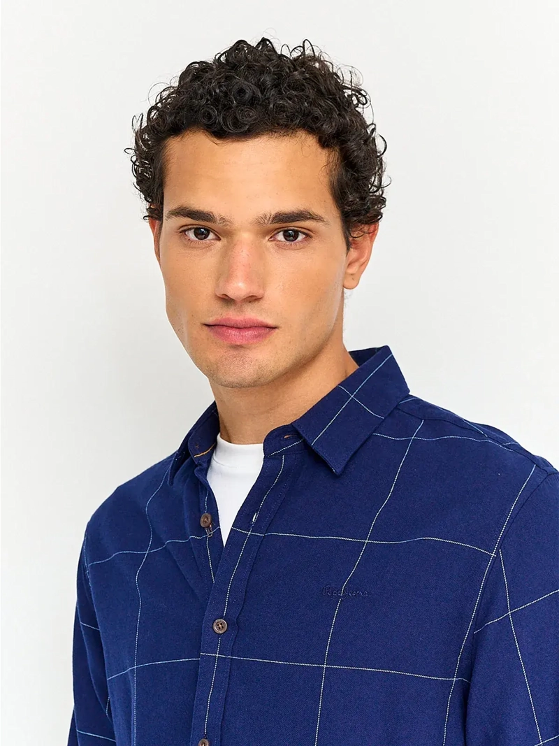 CAMISA HOMBRE PEPE JEANS ALGODÓN MANGA LARGA LÍNEAS - 3