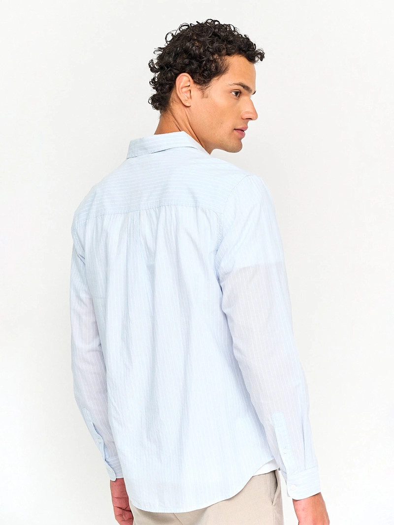 CAMISA HOMBRE PEPE JEANS ALGODÓN MANGA LARGA LÍNEAS - 2