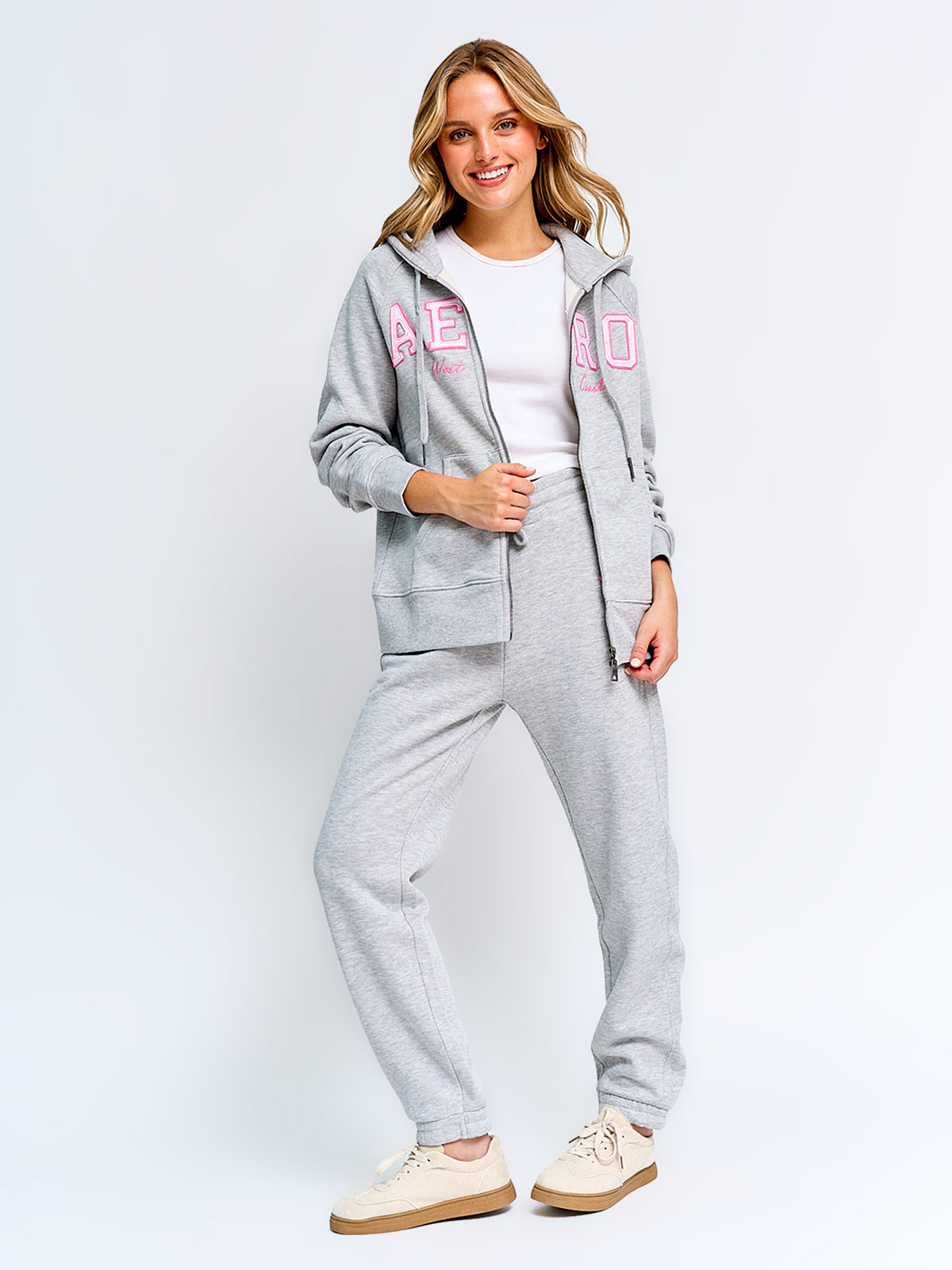 POLERÓN MUJER AEROPOSTALE ALGODÓN  - 4