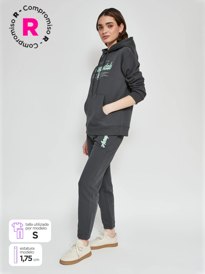 PANTALÓN MUJER AEROPOSTALE ALGODÓN  - 1