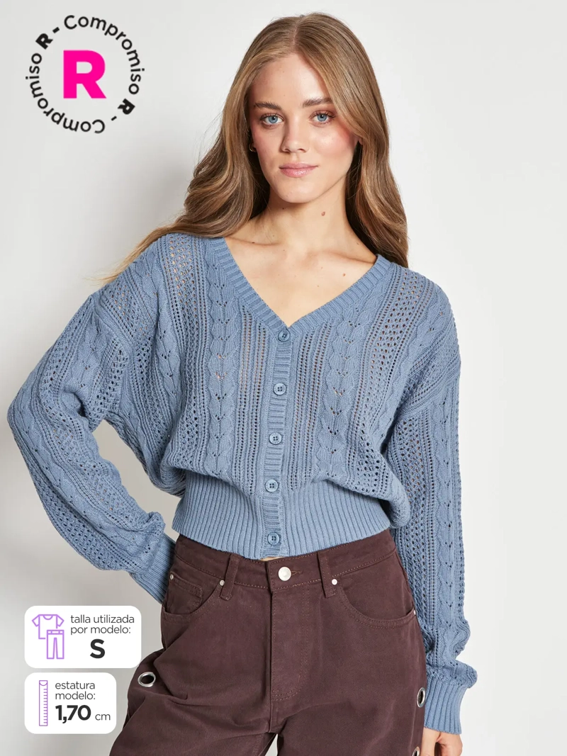 SWEATER MUJER AEROPOSTALE ALGODÓN  - 1