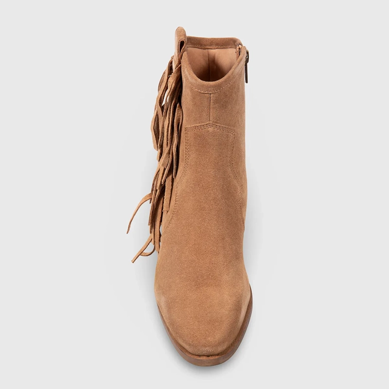 BOTINES MUJER BARBADOS BEFLO CUERO - 6