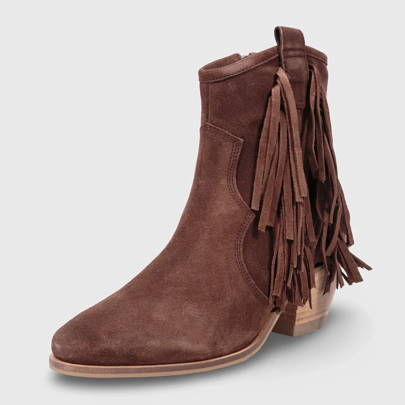 BOTINES MUJER BARBADOS BEFLO CUERO - 3
