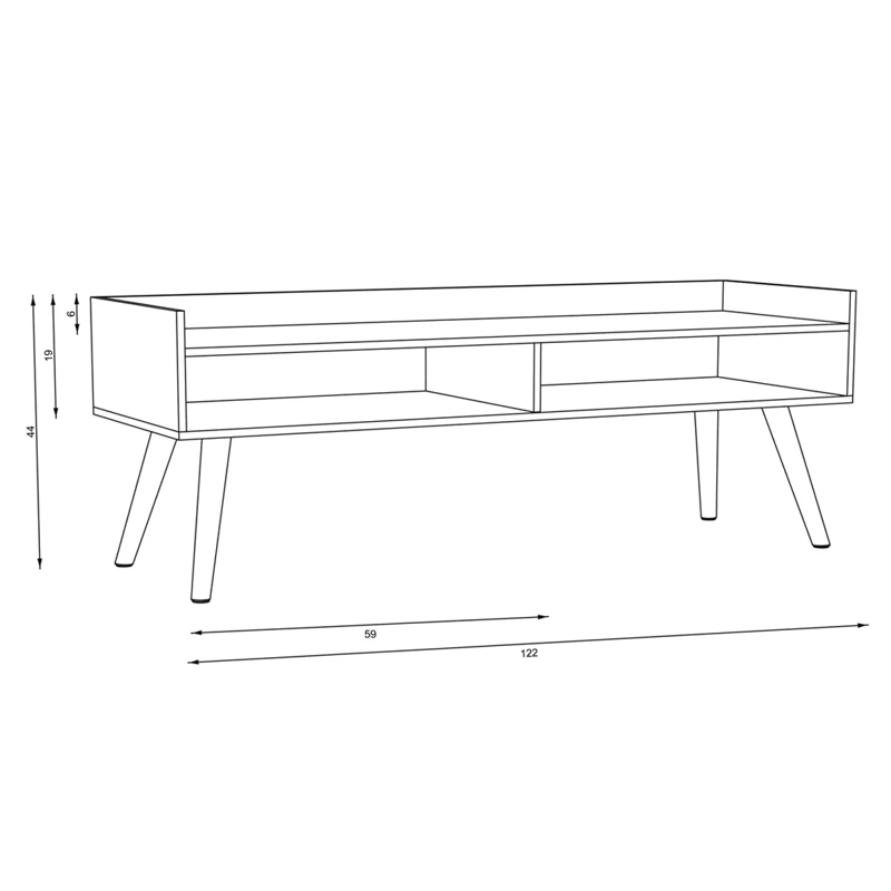 RACK STANFORD BARRAS NOGAL AFRICANO - 5