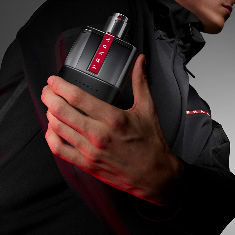 PERFUME PRADA LUNA ROSSA CARBON HOMBRE EDT 100 ML + 10 ML - 3
