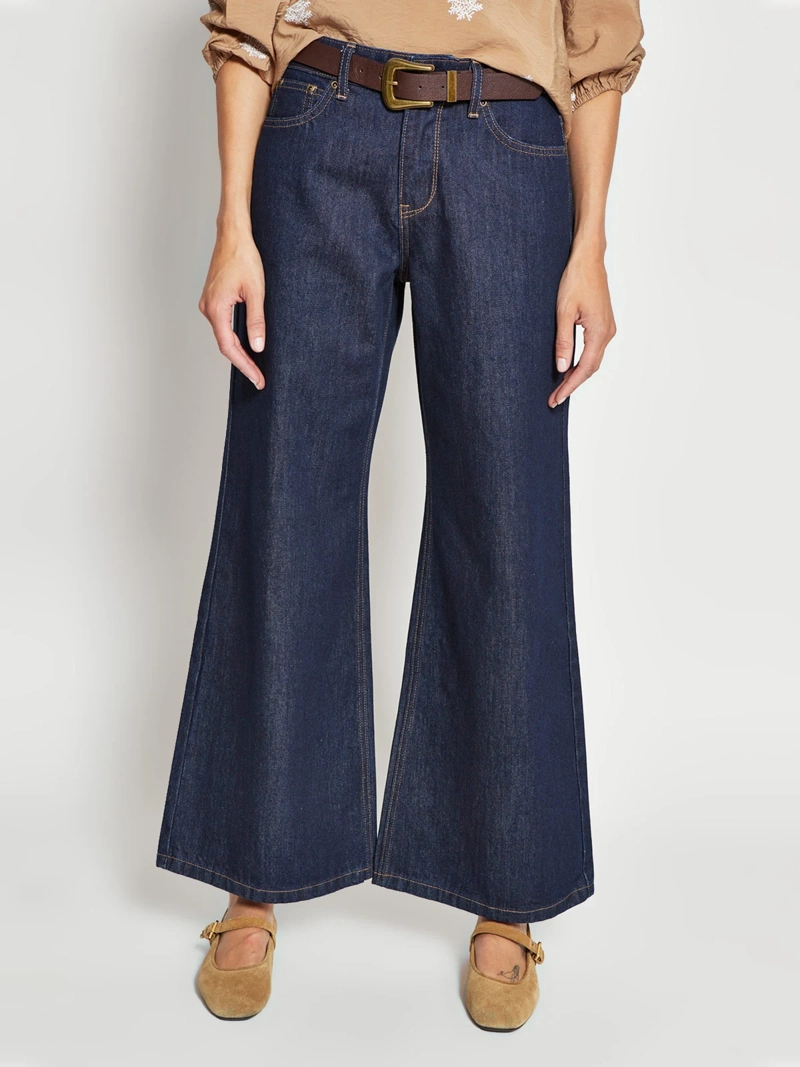 JEANS MUJER REGATTA ALGODÓN WIDELEG - 2