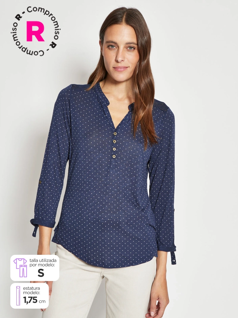 POLERA MUJER REGATTA MANGA 3/4 - 1