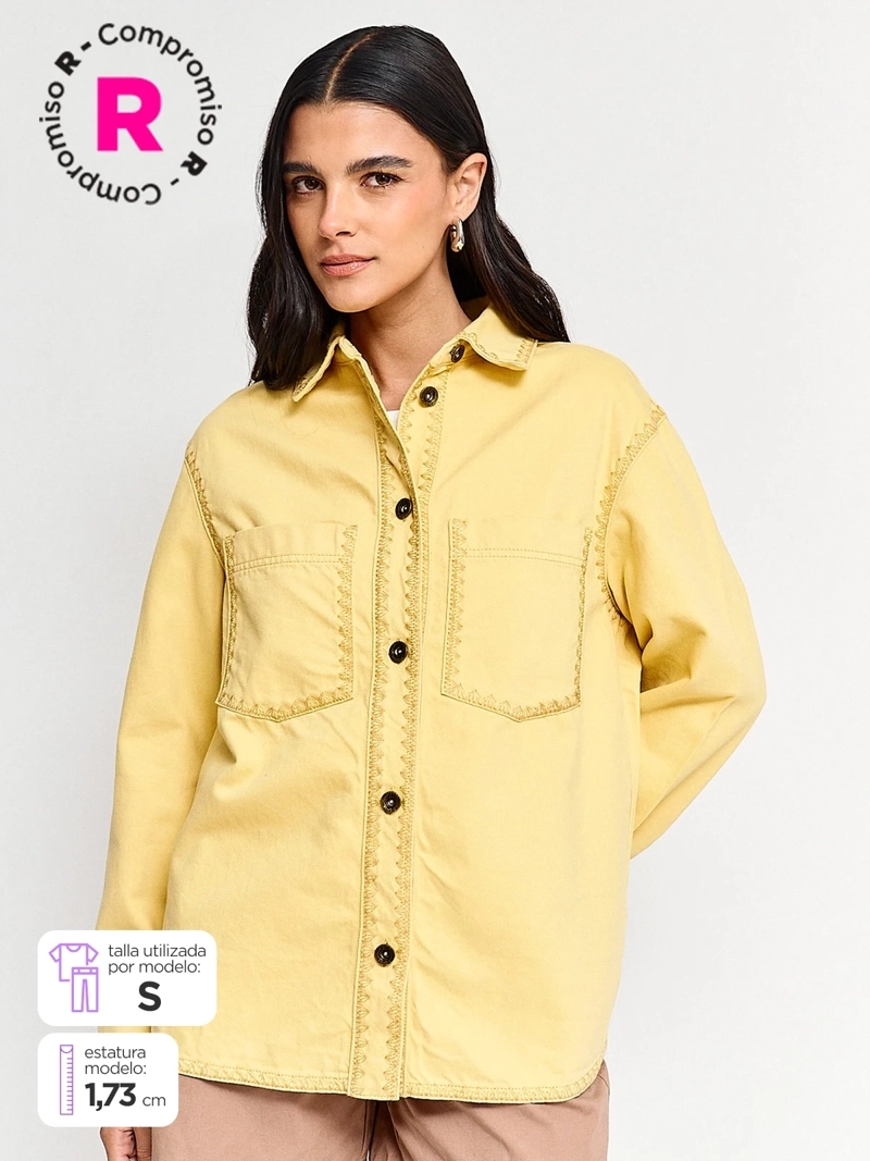 CHAQUETA MUJER REGATTA ALGODÓN LARGA DENIM - 1