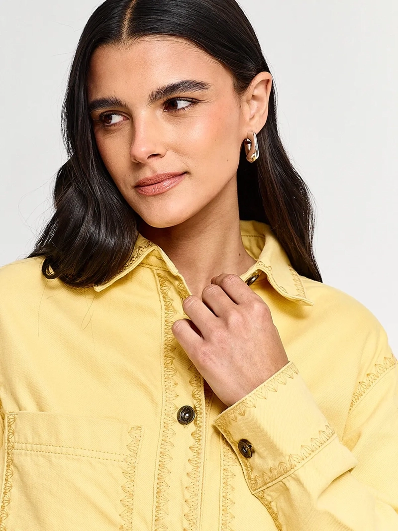 CHAQUETA MUJER REGATTA ALGODÓN LARGA DENIM - 3