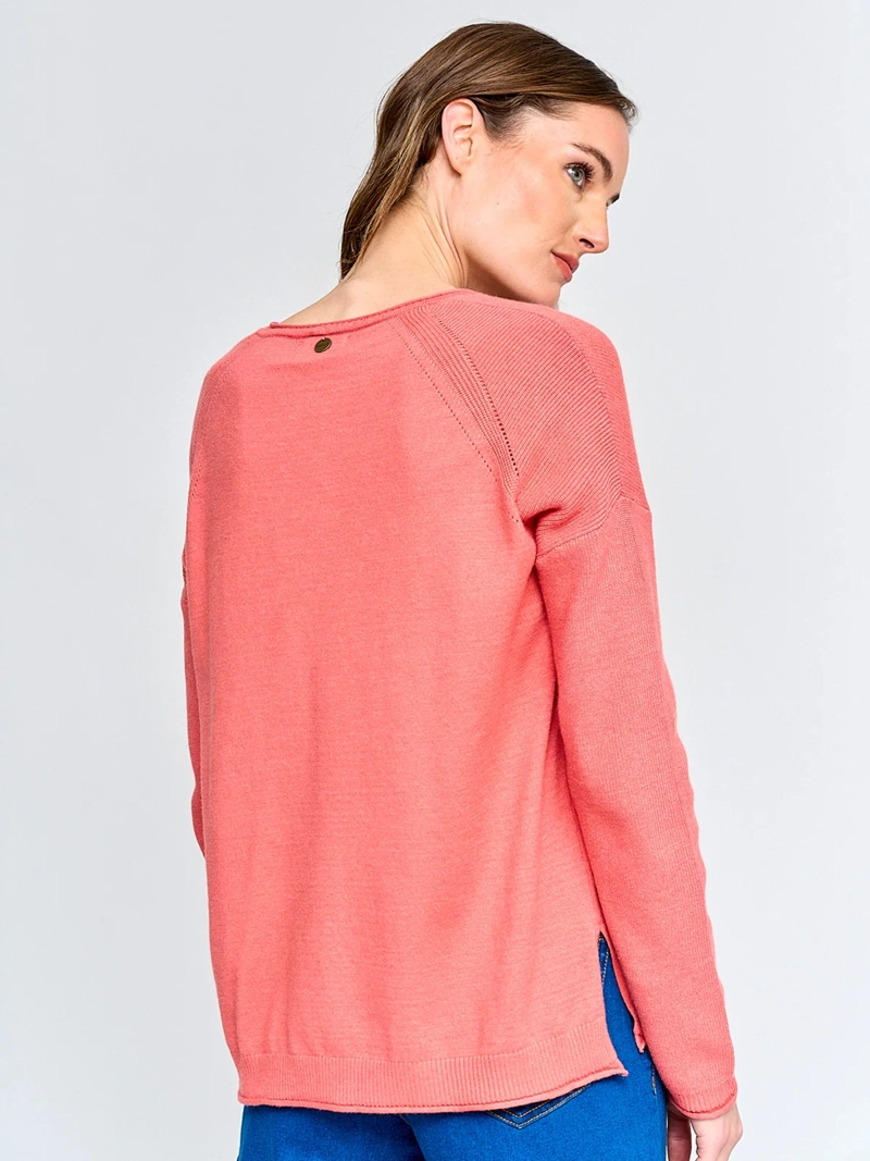 SWEATER MUJER REGATTA MANGA LARGA BÁSICO - 2