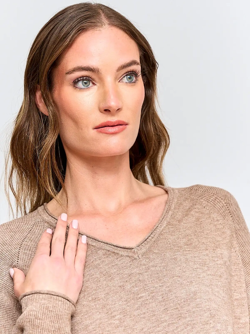 SWEATER MUJER REGATTA MANGA LARGA BÁSICO - 3