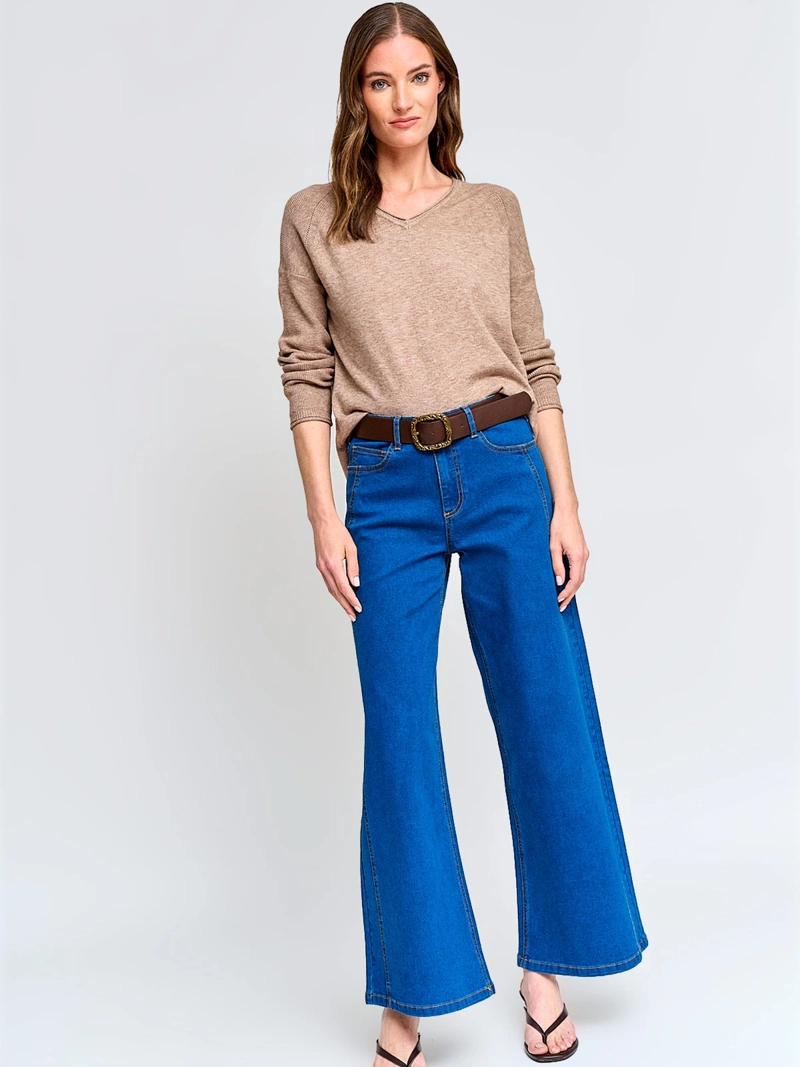 SWEATER MUJER REGATTA MANGA LARGA BÁSICO - 4
