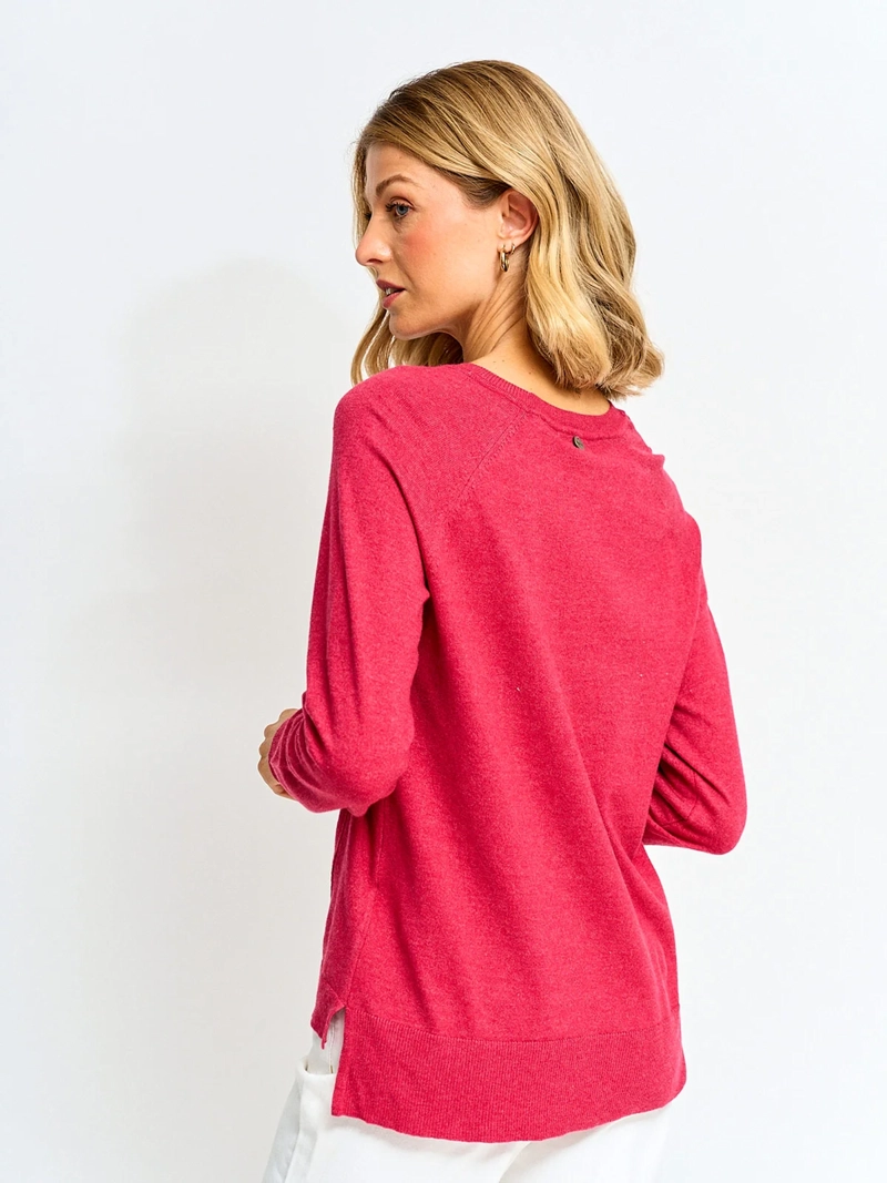 SWEATER MUJER REGATTA MANGA LARGA BÁSICO - 2