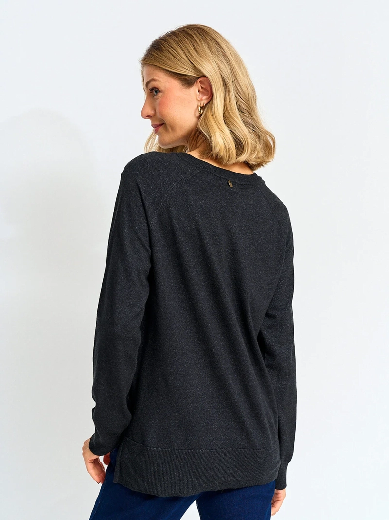 SWEATER MUJER REGATTA MANGA LARGA BÁSICO - 2