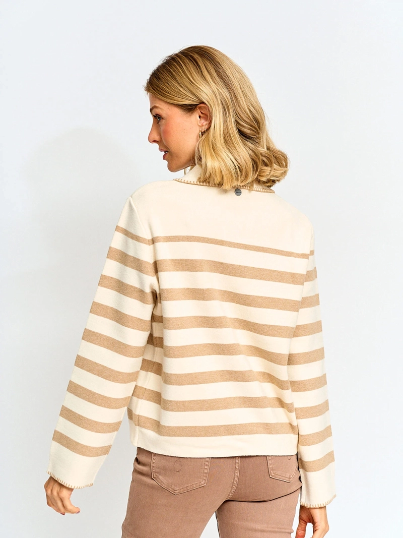 CARDIGAN MUJER REGATTA RAYAS - 2