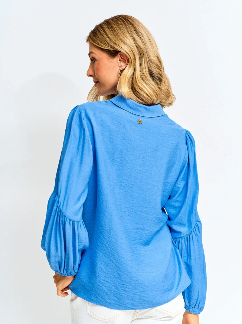 BLUSA MUJER REGATTA MANGA LARGA GLOBO - 2