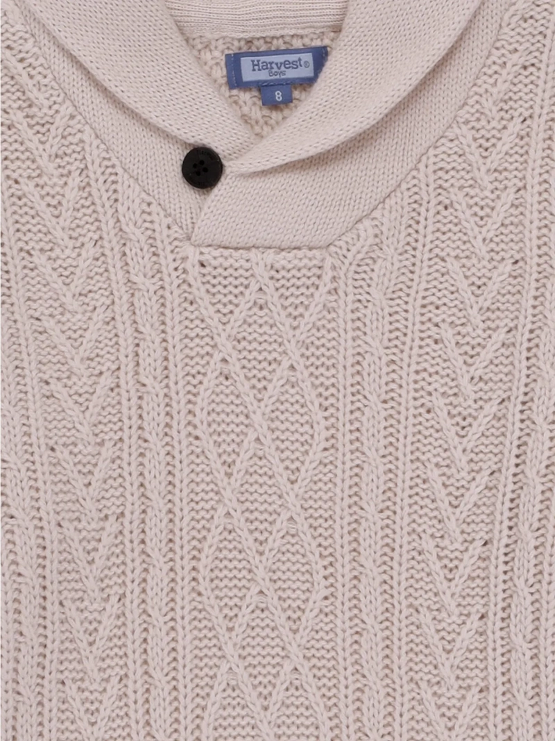 SWEATER NIÑO HARVEST TRENZA - 3