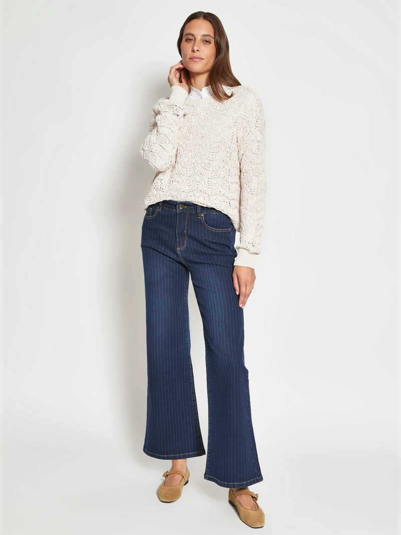 SWEATER MUJER REGATTA MANGA LARGA CALADO - 4