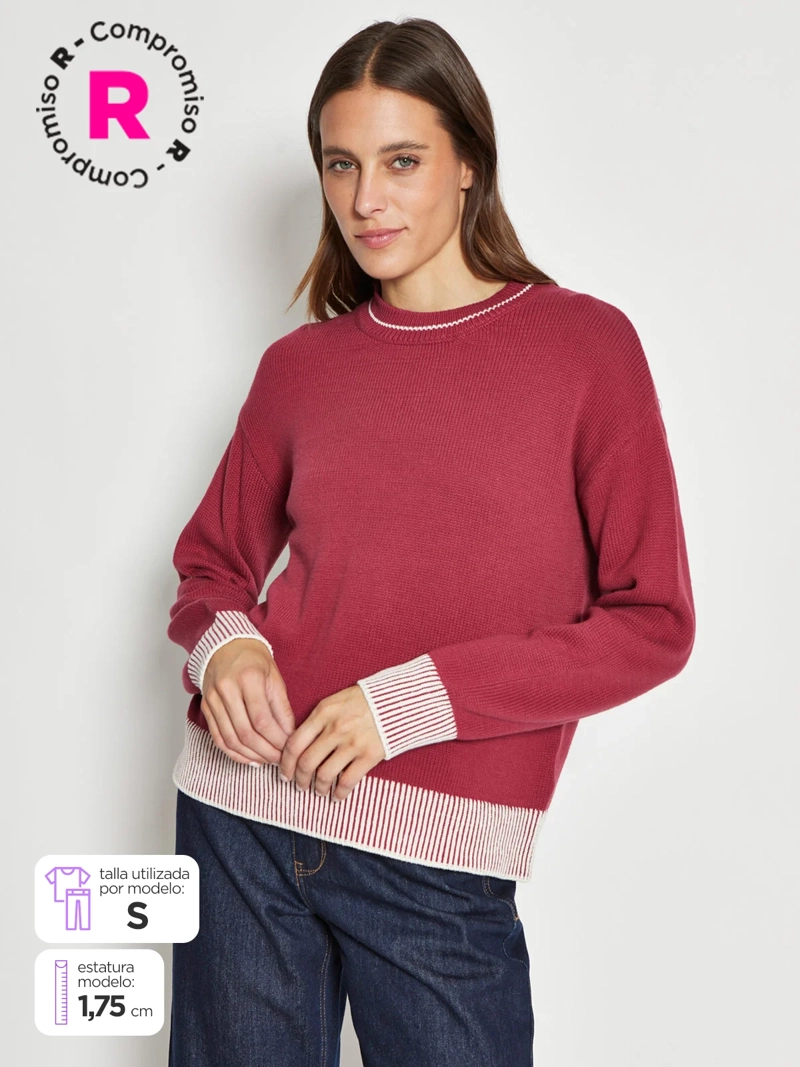 SWEATER MUJER REGATTA ALGODÓN MANGA LARGA - 1