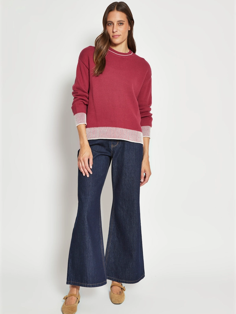 SWEATER MUJER REGATTA ALGODÓN MANGA LARGA - 4