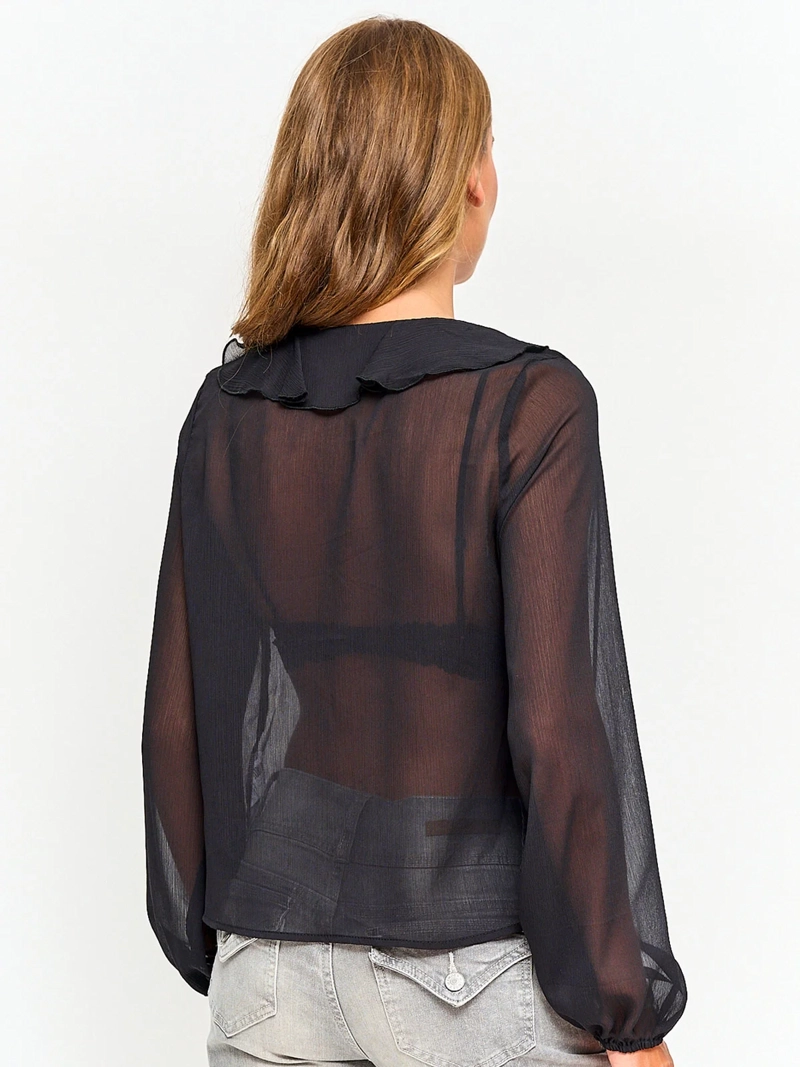 BLUSA MUJER INDEX MANGA LARGA VUELOS - 2