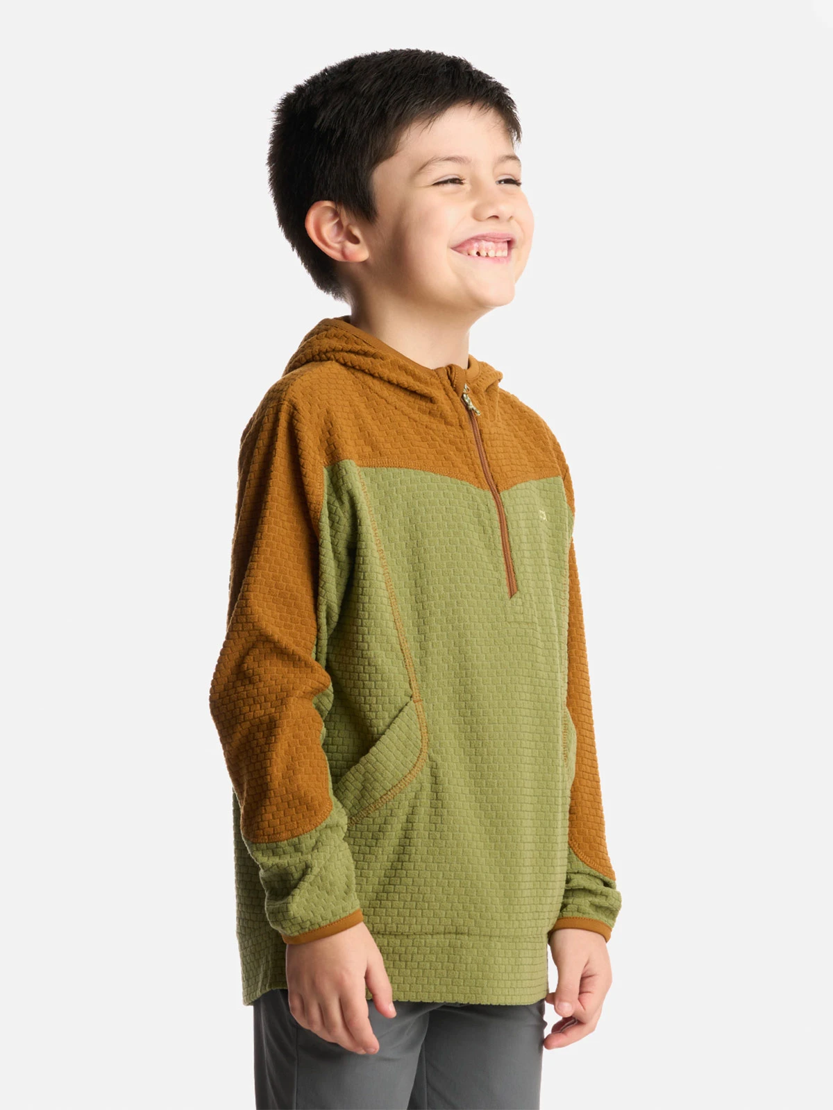 POLERÓN NIÑO LIPPI SALTAMONTES NANO F-1/4 ZIP HOODY - 2