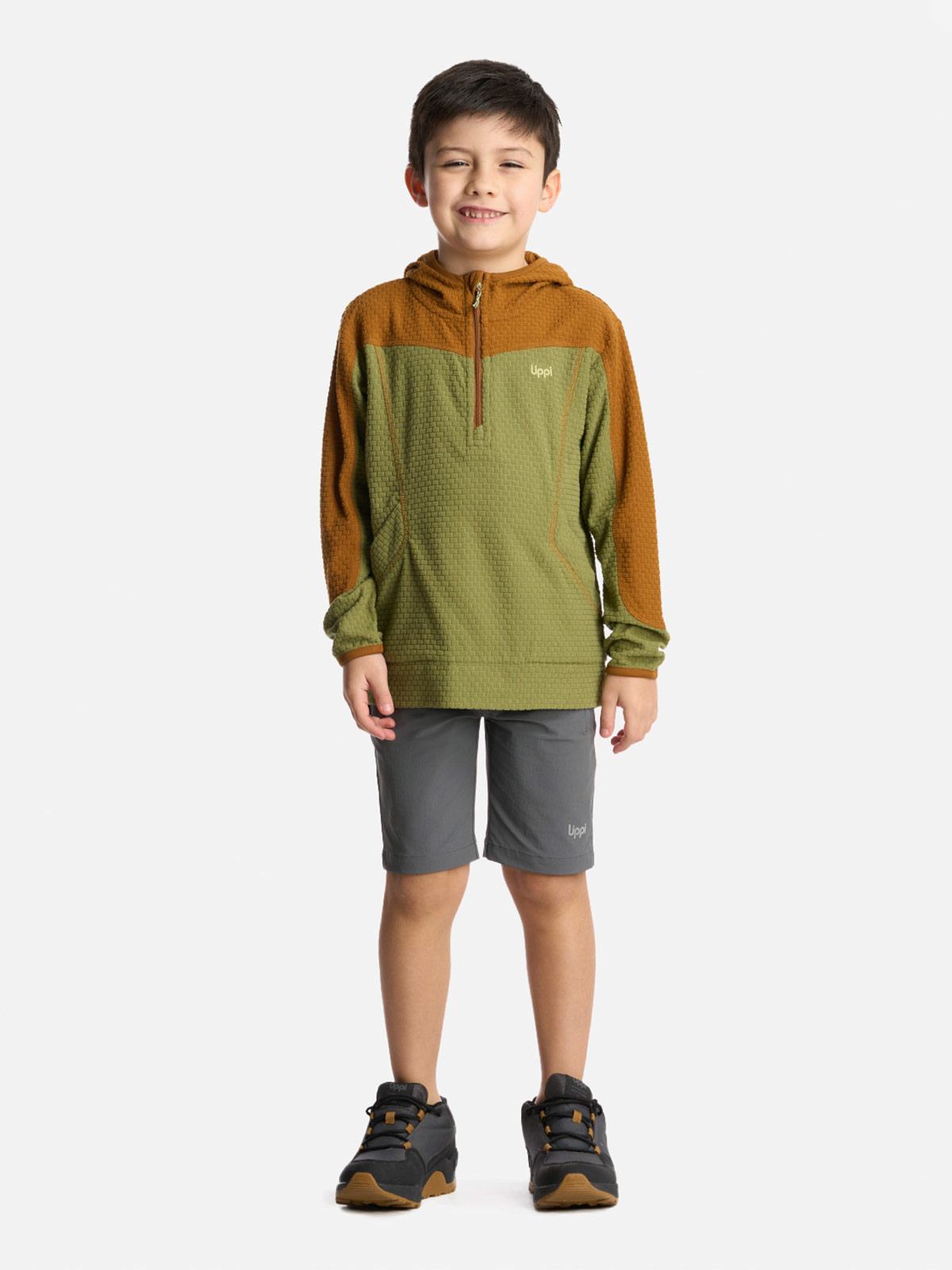 POLERÓN NIÑO LIPPI SALTAMONTES NANO F-1/4 ZIP HOODY - 6